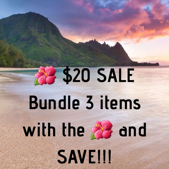 $20 for 3 items with 🌺 - Picture 1 of 1